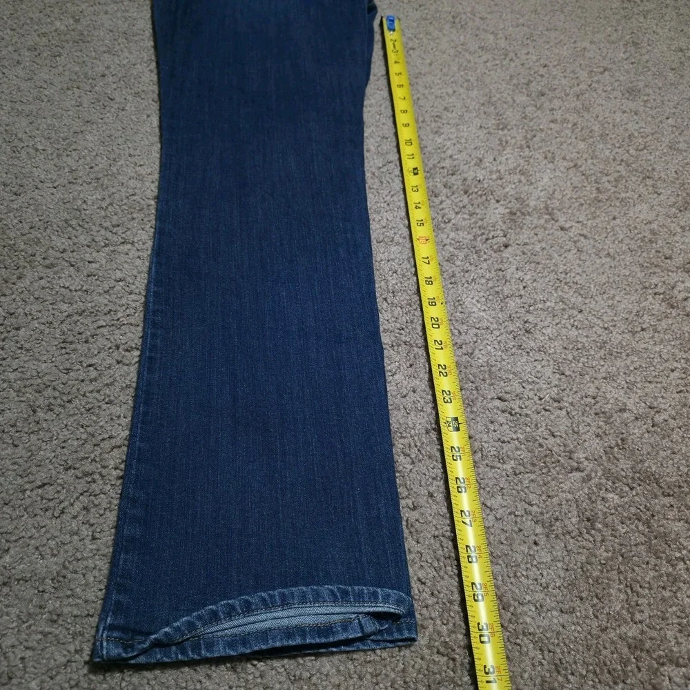 Levis 505 Stretch Denim Jeans Womens Size 29 x 32 *Fits 30 x 30* Blue Wash Pants